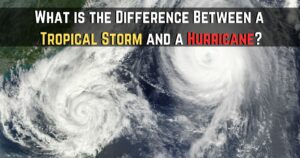 what is the difference between a tropical storm and a hurricane